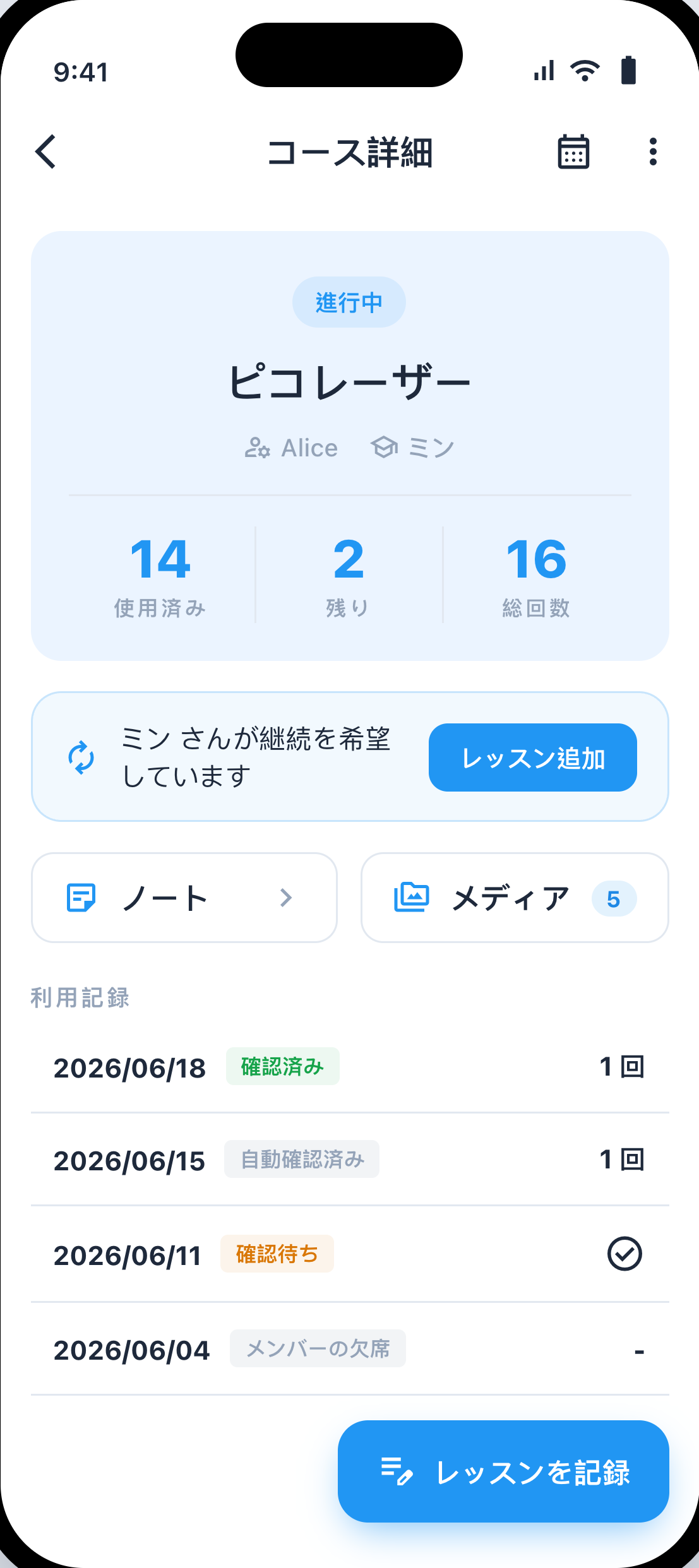 継続の意向