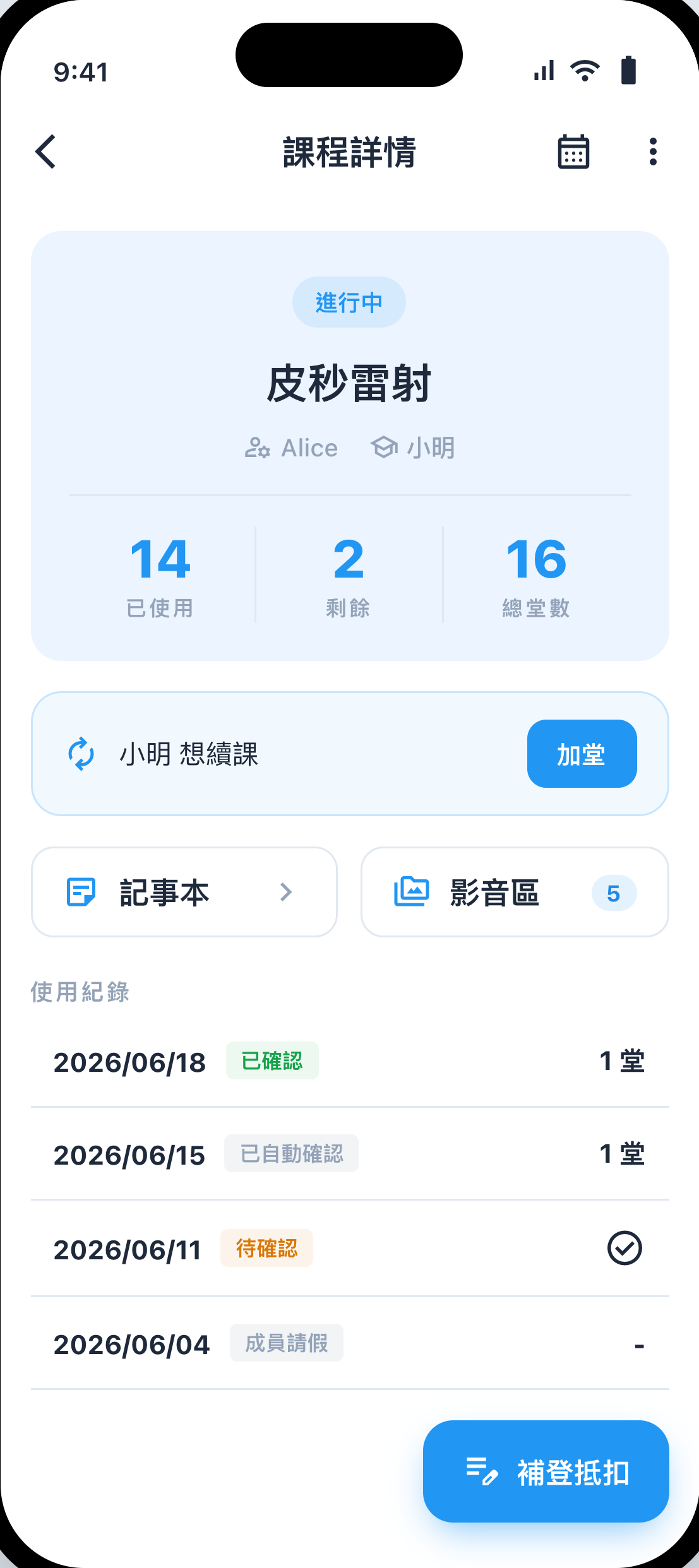 續課意向
